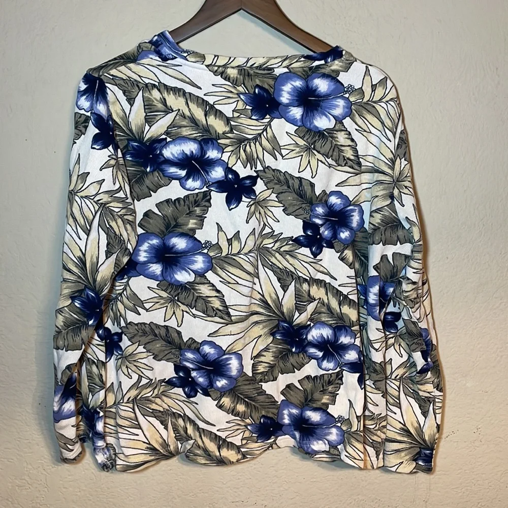 Tropical Print Top - Picture 2 of 6